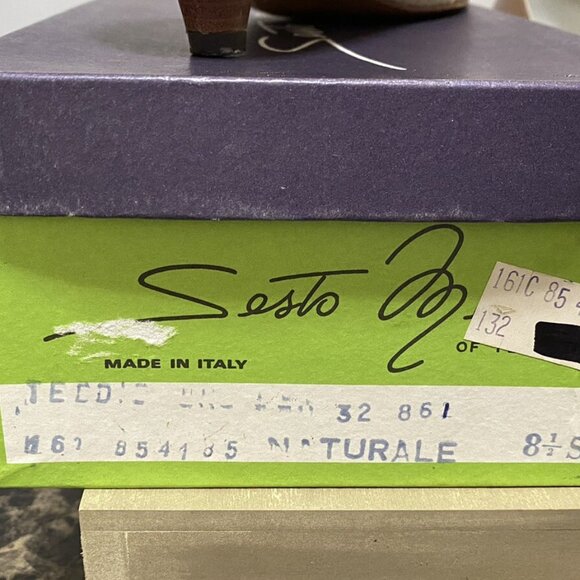 VTG Sesto Meucci Of Florence Women’s Pumps Kitten Heel Shoes - Picture 5 of 16